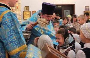 Божественная литургия в праздник Рождества Пресвятой Богородицы